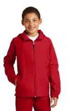 Sport-Tek® Youth Hooded Raglan Jacket